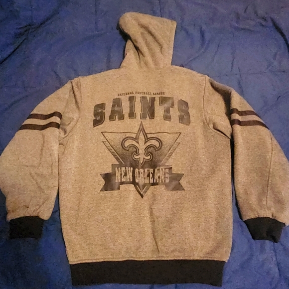 NFL New Orleans Saints Reversible Jacket Men's Size Small - Picture 6 of 16
